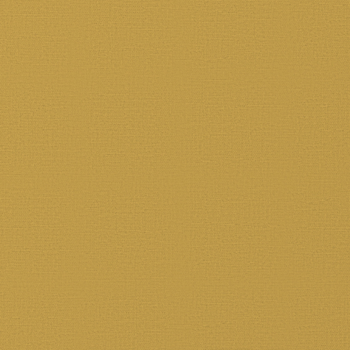 Close-up of the plain gold cotton Christmas tablecloth, showing the weave