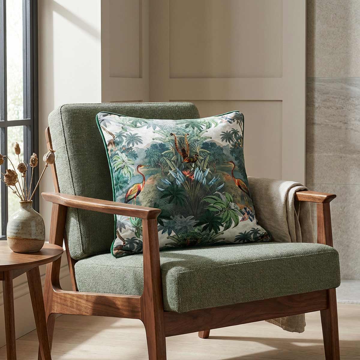 Kilimanjaro | Sustainable Velvet Cushion - 40 x 40 cm Standard by Izabela Peters
