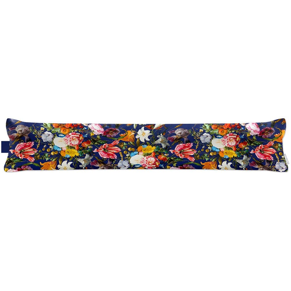 Luxury Eco - Friendly Draught Excluder - Floral Dream - Midnight Standard by Izabela Peters