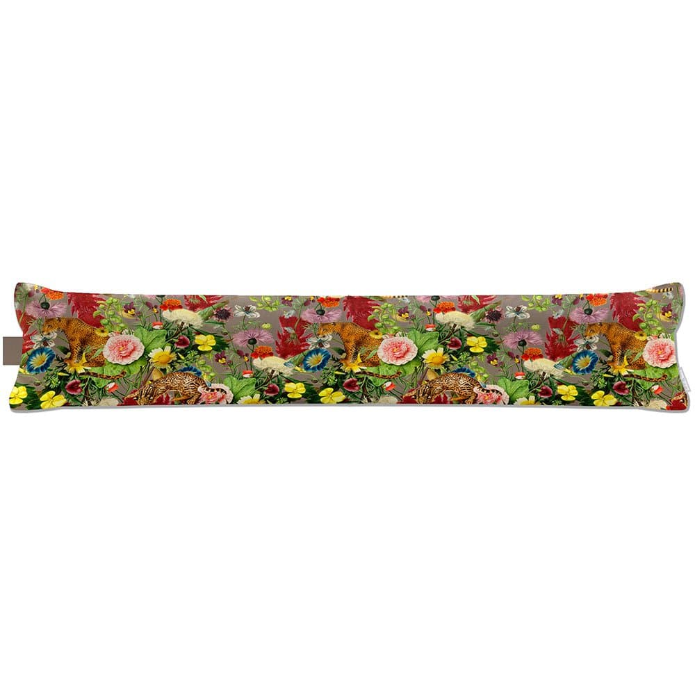 Luxury Eco - Friendly Draught Excluder - Junglescape - Dovedale Stone Standard by Izabela Peters