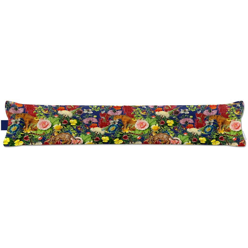 Luxury Eco - Friendly Draught Excluder - Junglescape - Midnight Standard by Izabela Peters