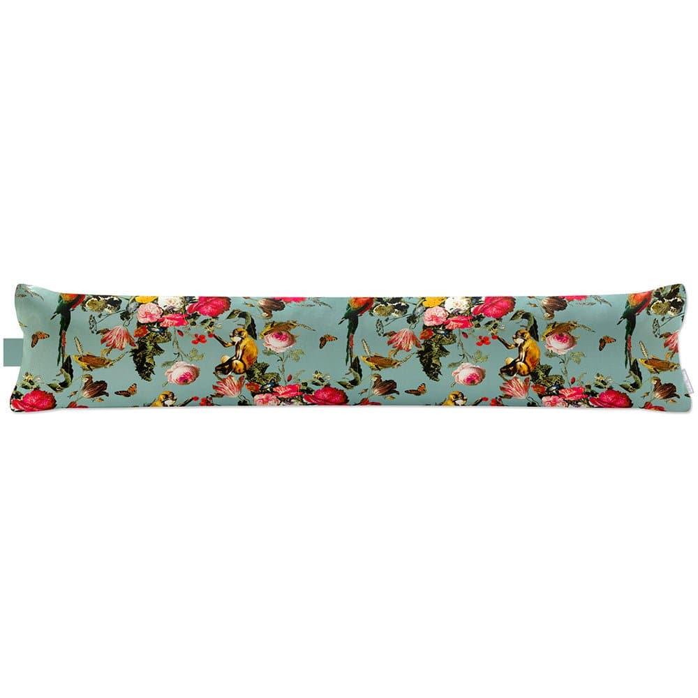 Luxury Eco - Friendly Draught Excluder - Monkey Puzzle - Blue Surf Standard by Izabela Peters