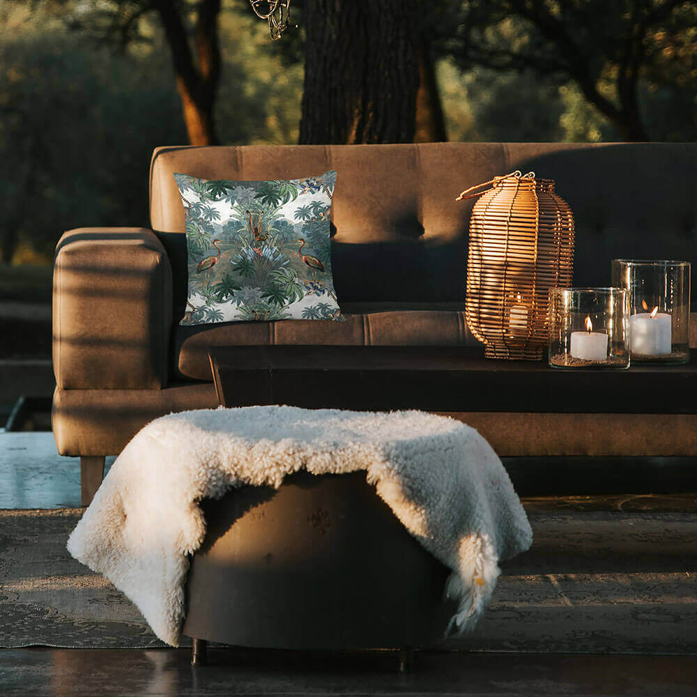 Kilimanjaro | Outdoor Garden Waterproof Cushion - 45 x 45 cm by Izabela Peters