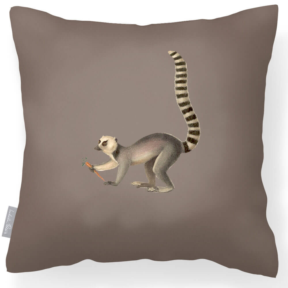 Outdoor Garden Waterproof Cushion - Lemur  Izabela Peters Dovedale Stone 40 x 40 cm 