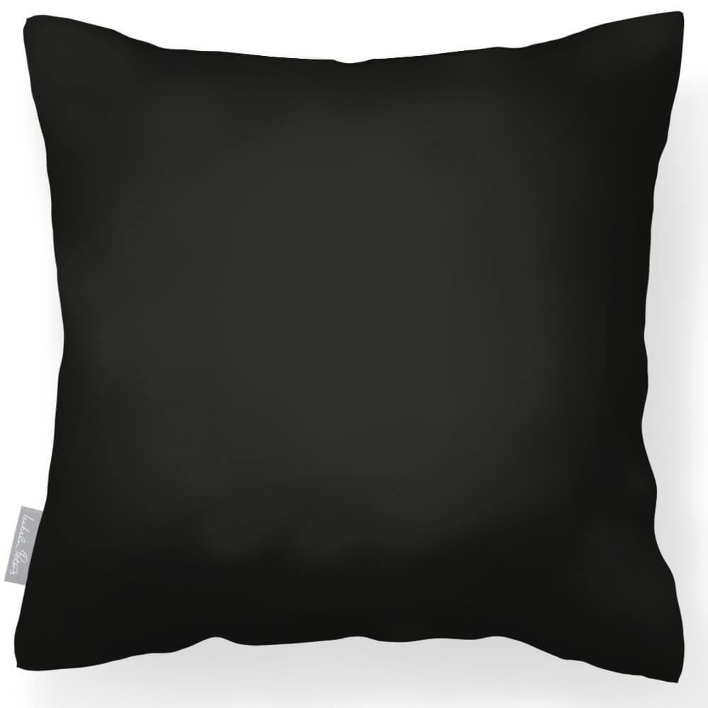 Outdoor Garden Waterproof Cushion - Signature Colours - Charcoal 45 x 45 cm by Izabela Peters