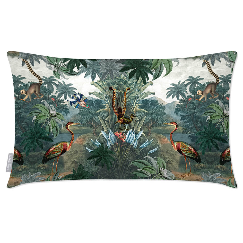 Kilimanjaro | Outdoor Garden Waterproof Rectangle Cushion - 50 x 30 cm by Izabela Peters