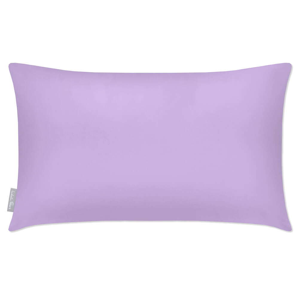 Outdoor Garden Waterproof Rectangle Cushion - Signature Colours - Violet 50 x 30 cm by Izabela Peters
