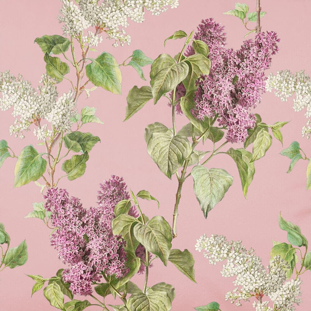 Upholstery Curtain Fabric - Luxury Eco - Friendly Velvet - Evening Garden - Rosewater by Izabela Peters