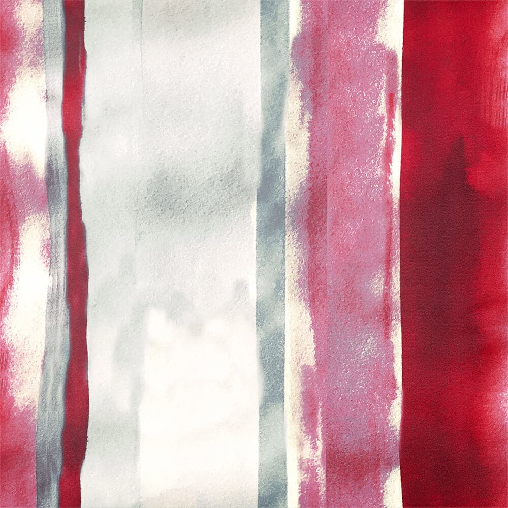 Infinity Stripe velvet fabric in Garnet Red On Gainsboro Grey, pattern detail