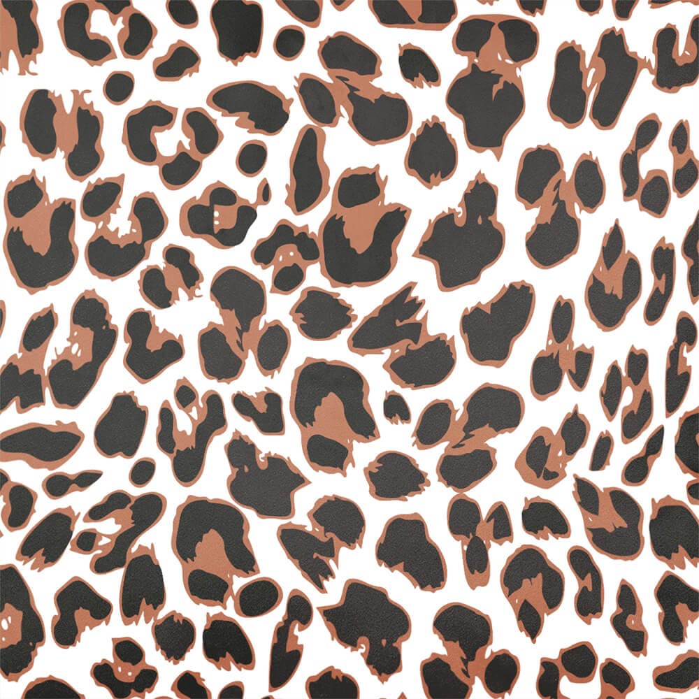 Upholstery Curtain Fabric - Luxury Eco - Friendly Velvet - Leopard Print - White by Izabela Peters