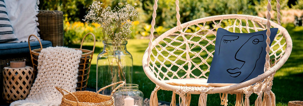 Abstract Outdoor Cushions