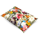 Floral Dream | Sustainable Velvet Rectangle Cushion - Ivory Cream 50 x 30 cm Cover Only by Izabela Peters