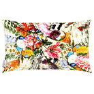 Floral Dream | Sustainable Velvet Rectangle Cushion - Ivory Cream 50 x 30 cm Cover Only by Izabela Peters