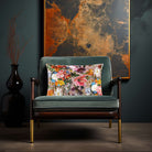 Floral Dream | Sustainable Velvet Rectangle Cushion - Rosewater 50 x 30 cm Cover Only by Izabela Peters