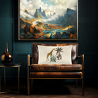 Giraffe | Sustainable Velvet Rectangle Cushion - Ivory Cream 50 x 30 cm Cover Only by Izabela Peters