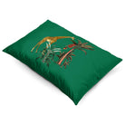 Giraffe | Sustainable Velvet Rectangle Cushion in Emerald Green 50 x 30 cm Cover Only | Izabela Peters