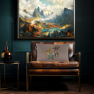 Giraffe | Sustainable Velvet Rectangle Cushion - Dovedale Stone 50 x 30 cm Cover Only by Izabela Peters