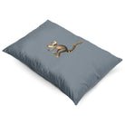 Lemur | Sustainable Velvet Rectangle Cushion - French Grey 50 x 30 cm Cover Only by Izabela Peters