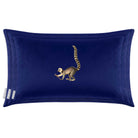 Lemur | Sustainable Velvet Rectangle Cushion in Midnight 50 x 30 cm Cover Only | Izabela Peters