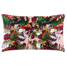 Manor House Garden | Sustainable Velvet Rectangle Cushion - Rosewater 50 x 30 cm Cover Only by Izabela Peters