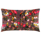 Monkey Puzzle | Sustainable Velvet Rectangle Cushion - Italian Grape 50 x 30 cm Cover Only by Izabela Peters