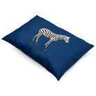 Zebra | Sustainable Velvet Rectangle Cushion - Italian Grape 50 x 30 cm Cover Only by Izabela Peters