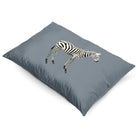 Zebra | Sustainable Velvet Rectangle Cushion - French Grey 50 x 30 cm Cover Only by Izabela Peters