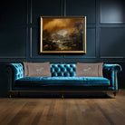 Zebra | Sustainable Velvet Rectangle Cushion - Dovedale Stone 50 x 30 cm Cover Only by Izabela Peters