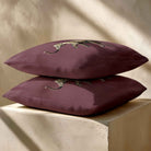 Elephant | Sustainable Velvet Cushion - Italian Grape 40 x 40 cm Standard by Izabela Peters