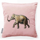 Elephant | Sustainable Velvet Cushion - Rosewater 40 x 40 cm Smooth by Izabela Peters