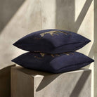 Elephant | Sustainable Velvet Cushion - Graphite 40 x 40 cm Standard by Izabela Peters