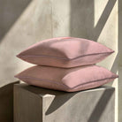 Flamingo | Sustainable Velvet Cushion - Rosewater 40 x 40 cm Standard by Izabela Peters