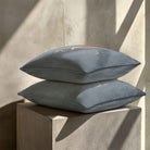 Flamingo | Sustainable Velvet Cushion - French Grey 40 x 40 cm Standard by Izabela Peters