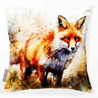 Fox | Sustainable Velvet Cushion - 40 x 40 cm Standard by Izabela Peters