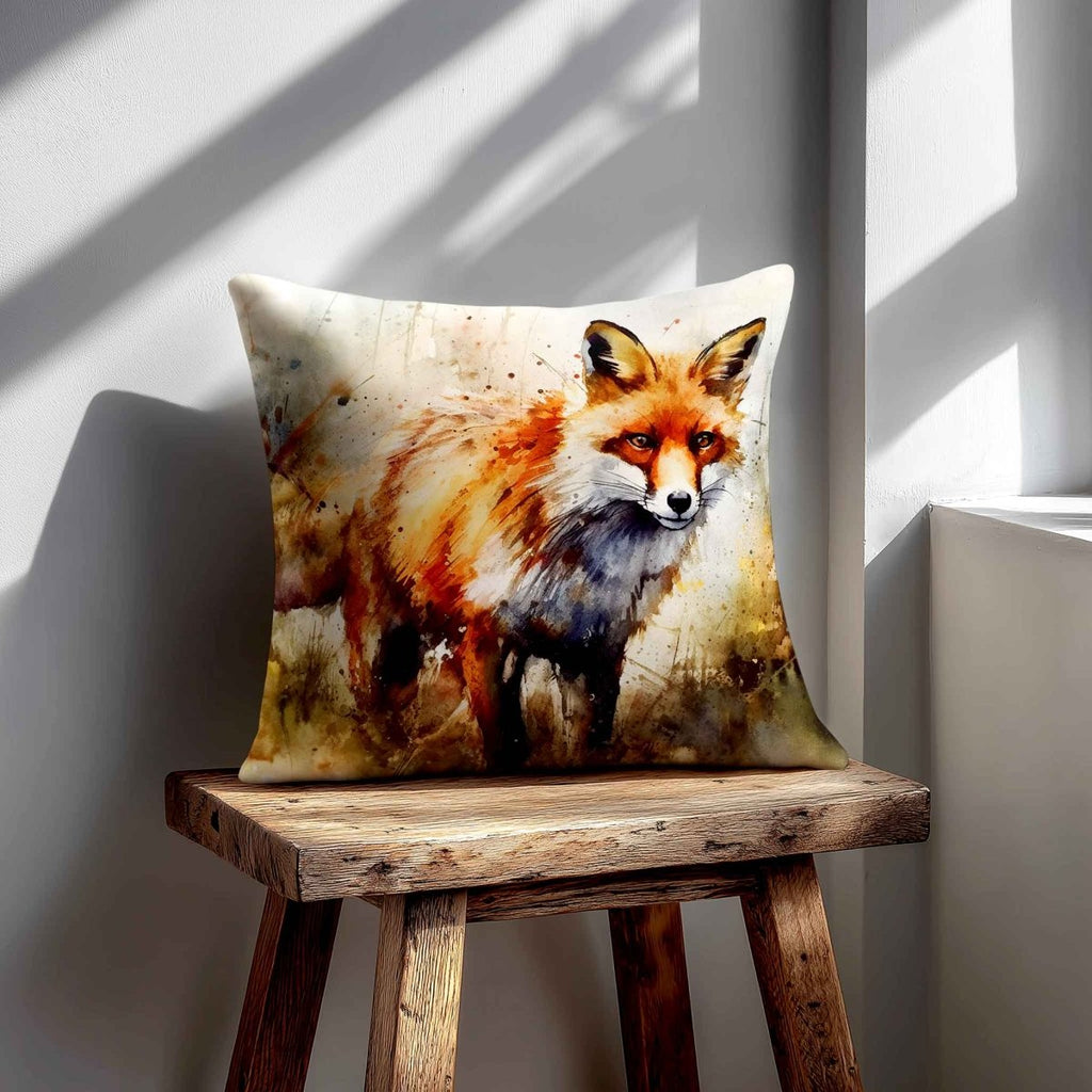 Fox | Sustainable Velvet Cushion - 40 x 40 cm Standard by Izabela Peters