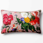 Garden Bouquet | Sustainable Velvet Rectangle Cushion - Rosewater 50 x 30 cm Standard by Izabela Peters