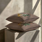 Giraffe | Sustainable Velvet Cushion - Dovedale Stone 40 x 40 cm Standard by Izabela Peters