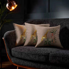 Giraffe | Sustainable Velvet Cushion - Dovedale Stone 40 x 40 cm Standard by Izabela Peters