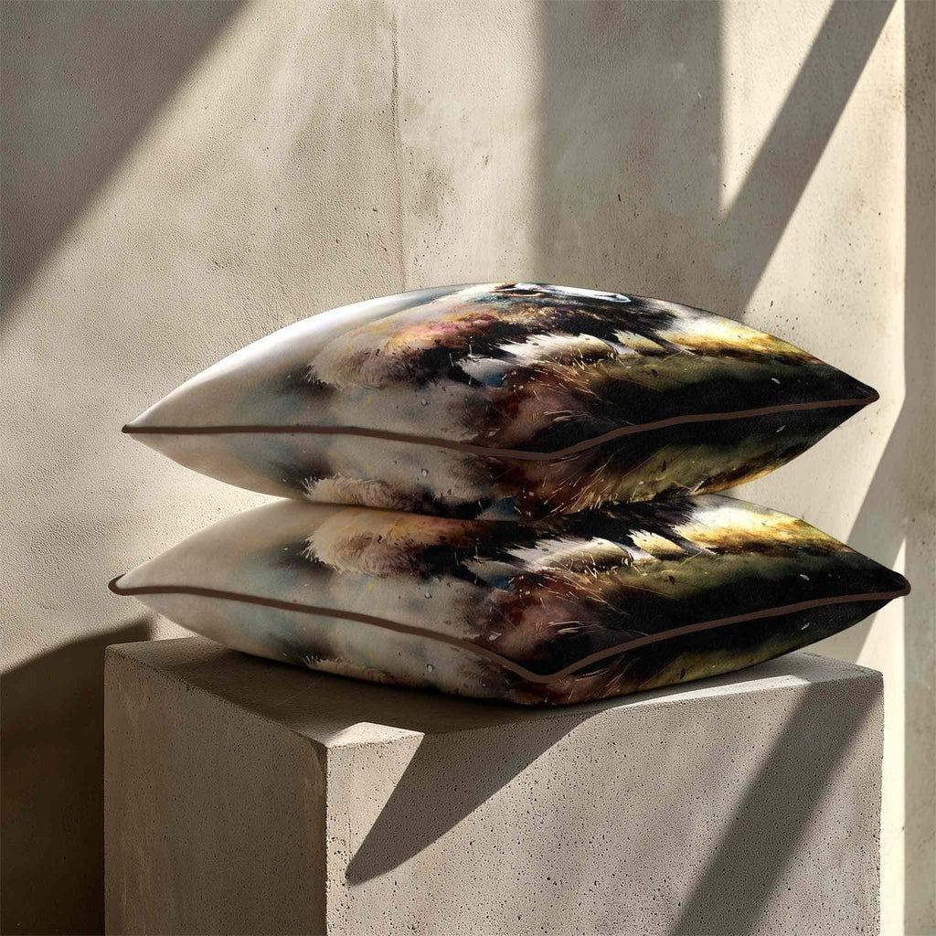 Herdwick Sheep | Sustainable Velvet Cushion - 40 x 40 cm Standard by Izabela Peters