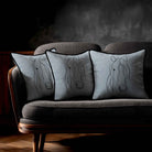Horse | Sustainable Velvet Cushion - French Grey 40 x 40 cm Standard by Izabela Peters