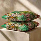 Jungle Fusion | Sustainable Velvet Cushion - Rosewater 40 x 40 cm Standard by Izabela Peters