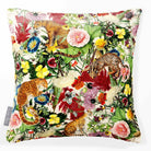 Junglescape | Sustainable Velvet Cushion - Ivory Cream 40 x 40 cm Smooth by Izabela Peters