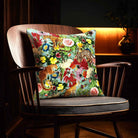 Junglescape | Sustainable Velvet Cushion - Blue Surf 40 x 40 cm Standard by Izabela Peters