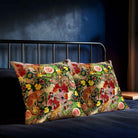 Junglescape | Sustainable Velvet Cushion - Rosewater 40 x 40 cm Standard by Izabela Peters