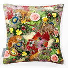 Junglescape | Sustainable Velvet Cushion - Dovedale Stone 40 x 40 cm Smooth by Izabela Peters