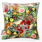Junglescape | Sustainable Velvet Cushion - Blue Surf 40 x 40 cm Smooth by Izabela Peters