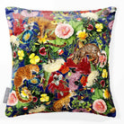 Junglescape | Sustainable Velvet Cushion - Midnight 40 x 40 cm Smooth by Izabela Peters