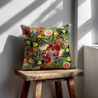 Junglescape | Sustainable Velvet Cushion - French Grey 40 x 40 cm Standard by Izabela Peters
