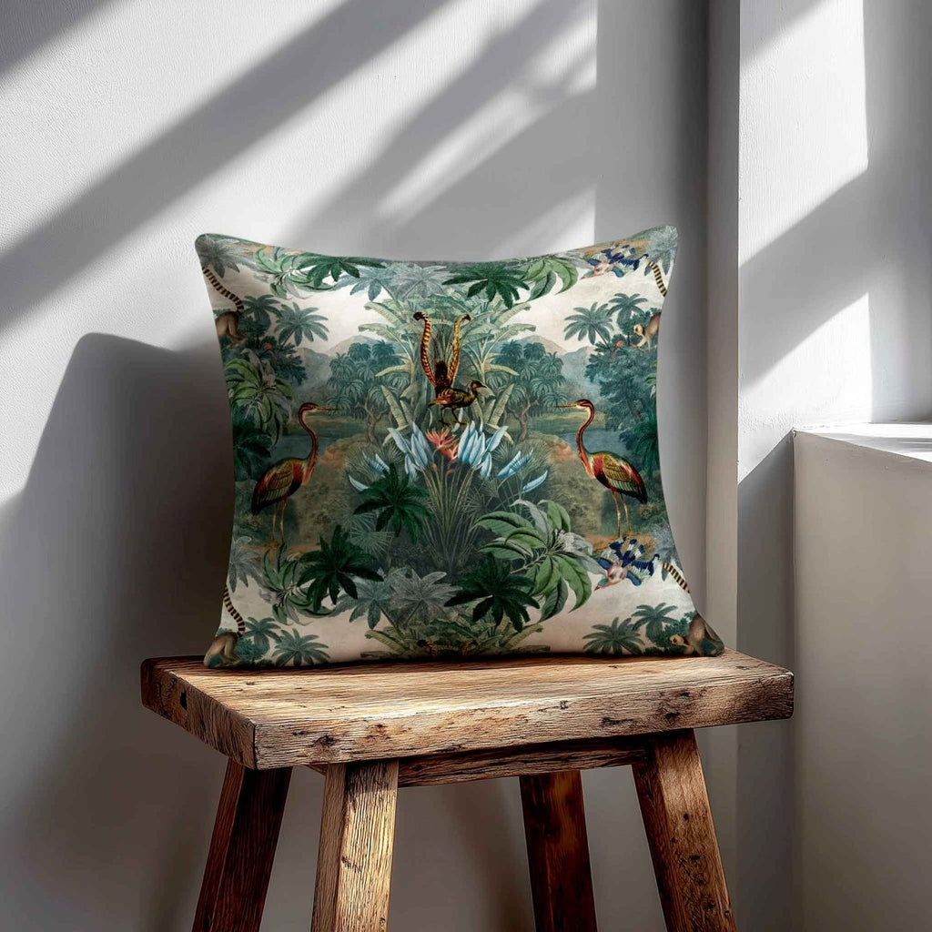 Kilimanjaro | Sustainable Velvet Cushion - 40 x 40 cm Standard by Izabela Peters