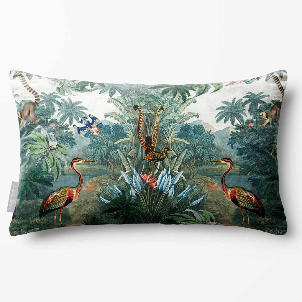 Kilimanjaro | Sustainable Velvet Rectangle Cushion - 50 x 30 cm Standard by Izabela Peters